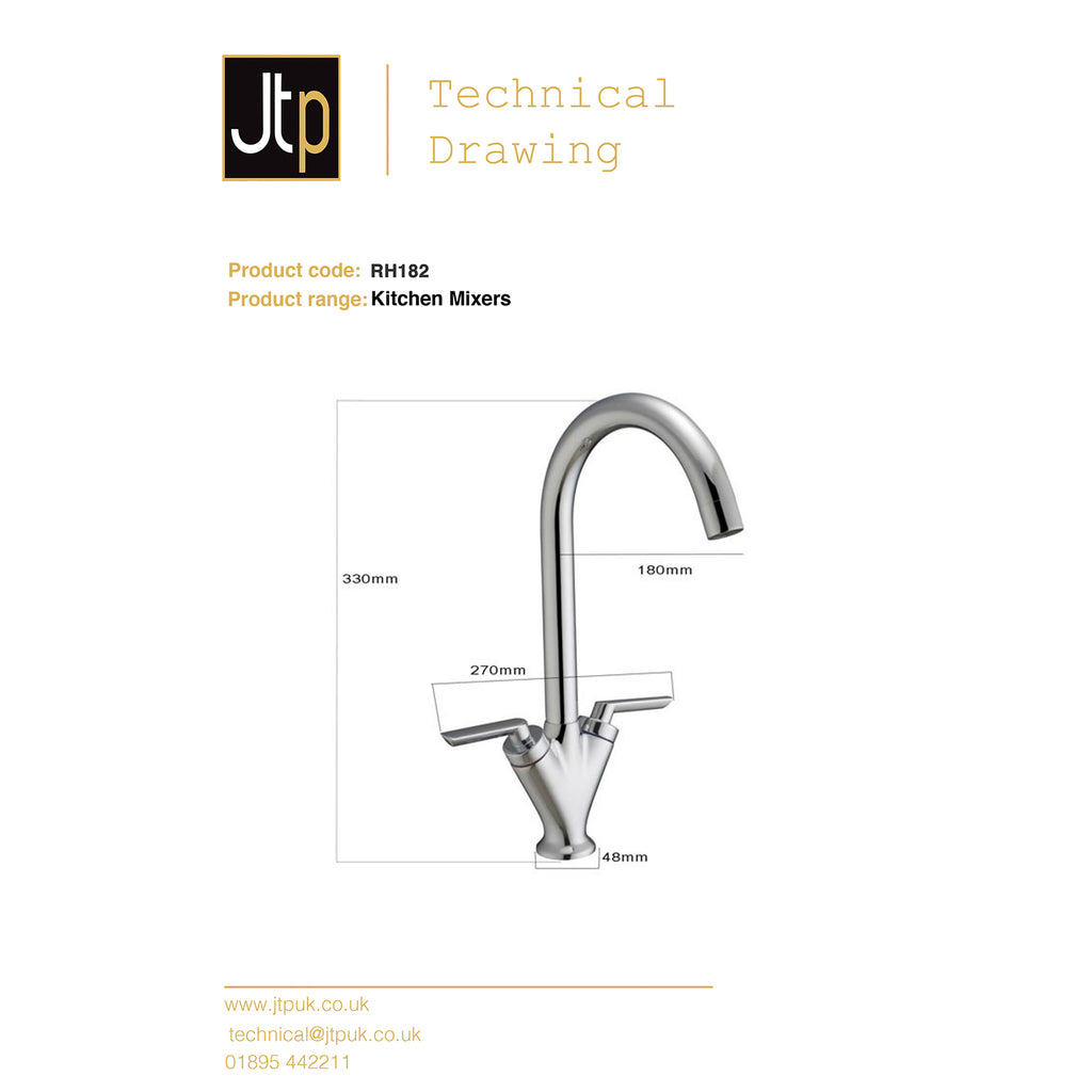 Reach Kitchen Sink Mixer