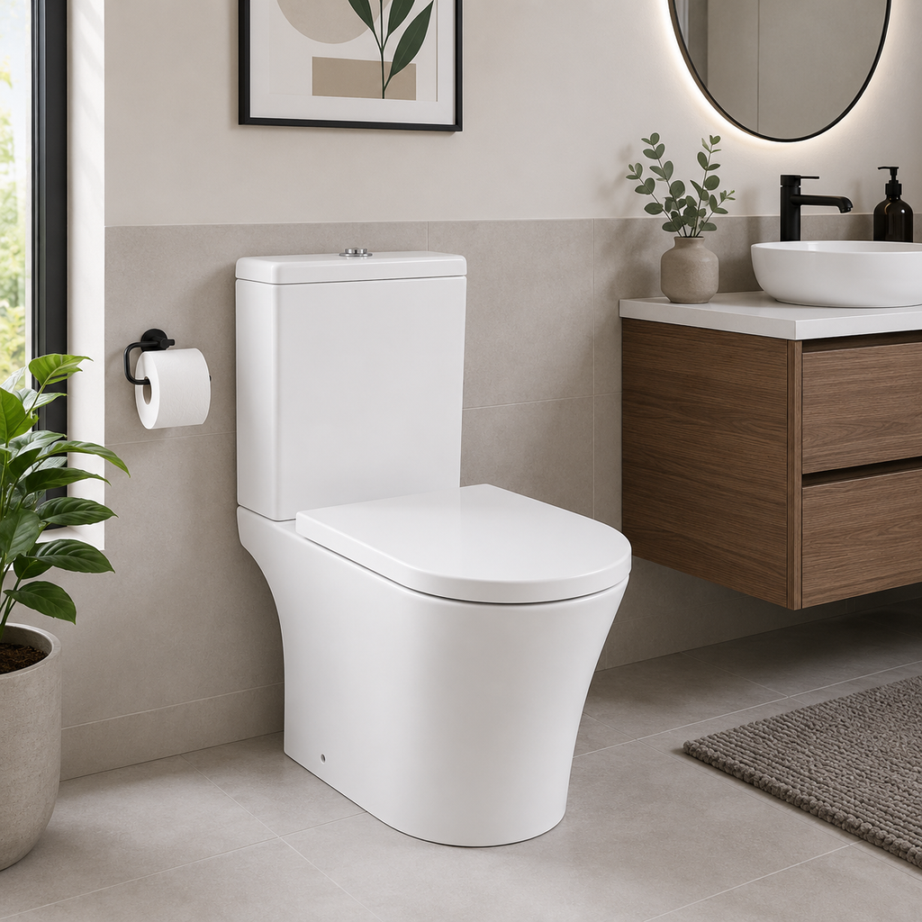 Rimini Comfort WC including Soft Close Seat