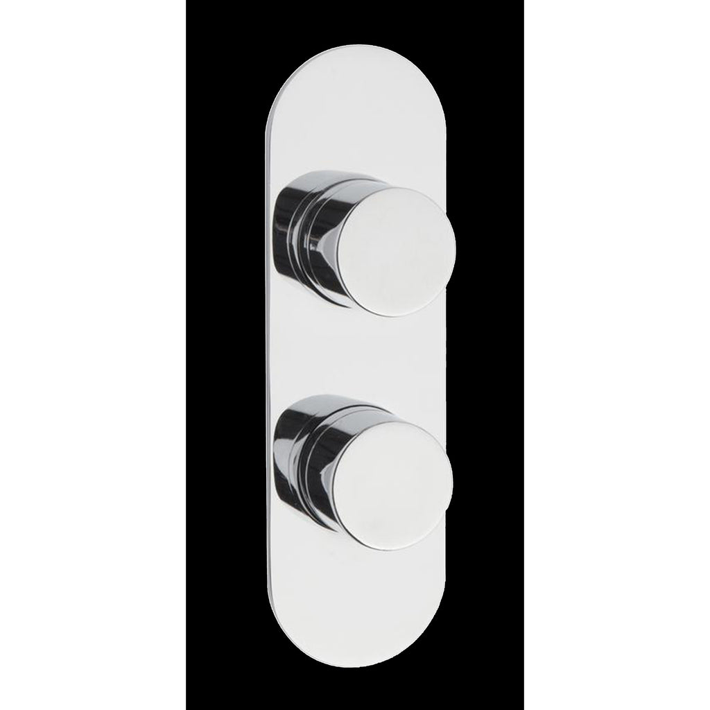 Hudson Reed Indus Twin Thermostatic Shower with Diverter
