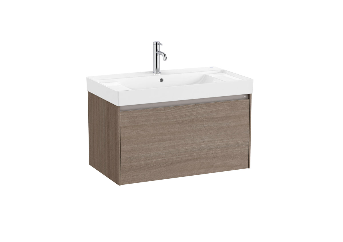 Roca Ona Unik 800mm One Drawer Vanity Unit & Basin – 5 Colour Options