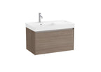 Roca Ona 800mm Wall-Hung Vanity Unit with One Drawer & Basin – Left or Right Hand