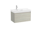 Roca Ona 800mm Wall-Hung Vanity Unit with One Drawer & Basin – Left or Right Hand