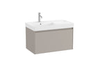 Roca Ona 800mm Wall-Hung Vanity Unit with One Drawer & Basin – Left or Right Hand