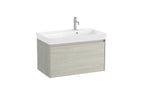Roca Ona 800mm Wall-Hung Vanity Unit with One Drawer & Basin – Left or Right Hand