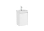 Roca Ona 400mm Compact Wall-Hung Vanity Unit with One Door & Basin