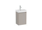 Roca Ona 400mm Compact Wall-Hung Vanity Unit with One Door & Basin