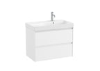 Roca Ona Unik 800mm Two Drawer Vanity Unit & Basin – Left or Right Hand