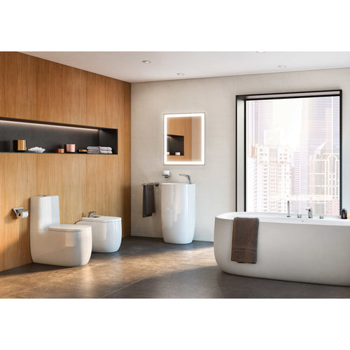 Roca Beyond Rimless Close Coupled Moulded Back to Wall Pan