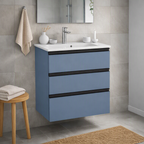 Roca The Gap Compact 600mm 3 Drawer Wall-Hung Vanity Unit with Basin