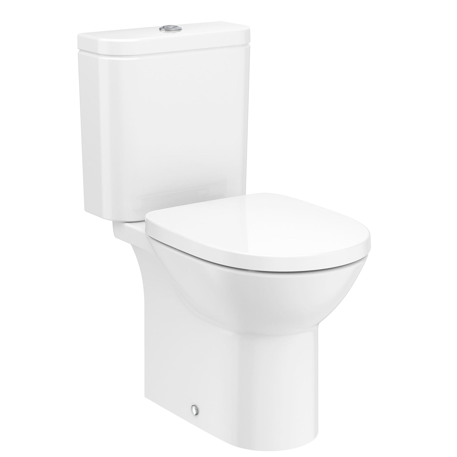 Roca Debba Round Rimless Close Coupled Pan
