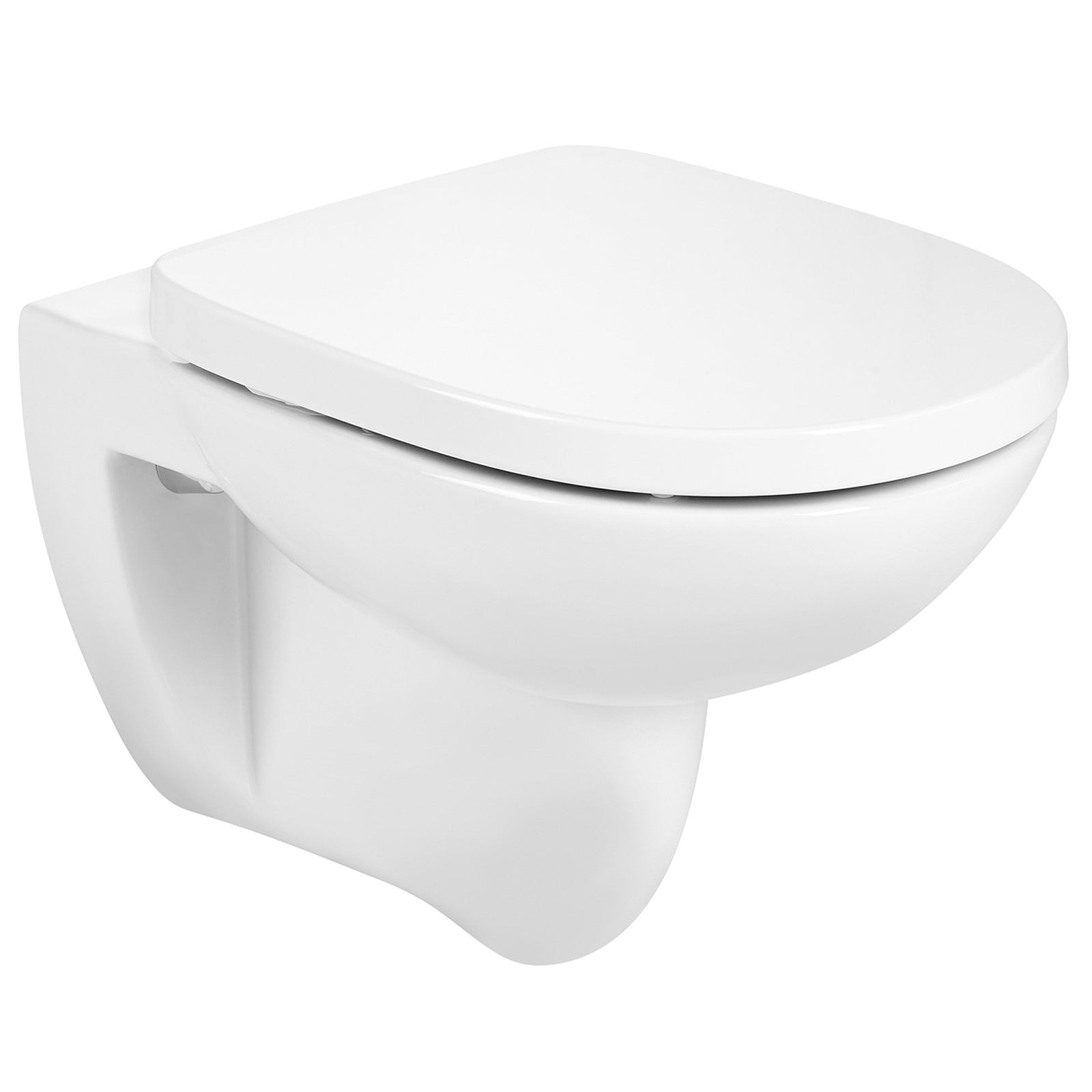 Roca Debba Round Rimless Wall Hung Pan