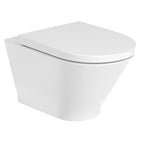 Roca The Gap Round Rimless Wall Hung Pan