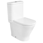 Roca The Gap Round Rimless Closed Back Close Coupled Pan