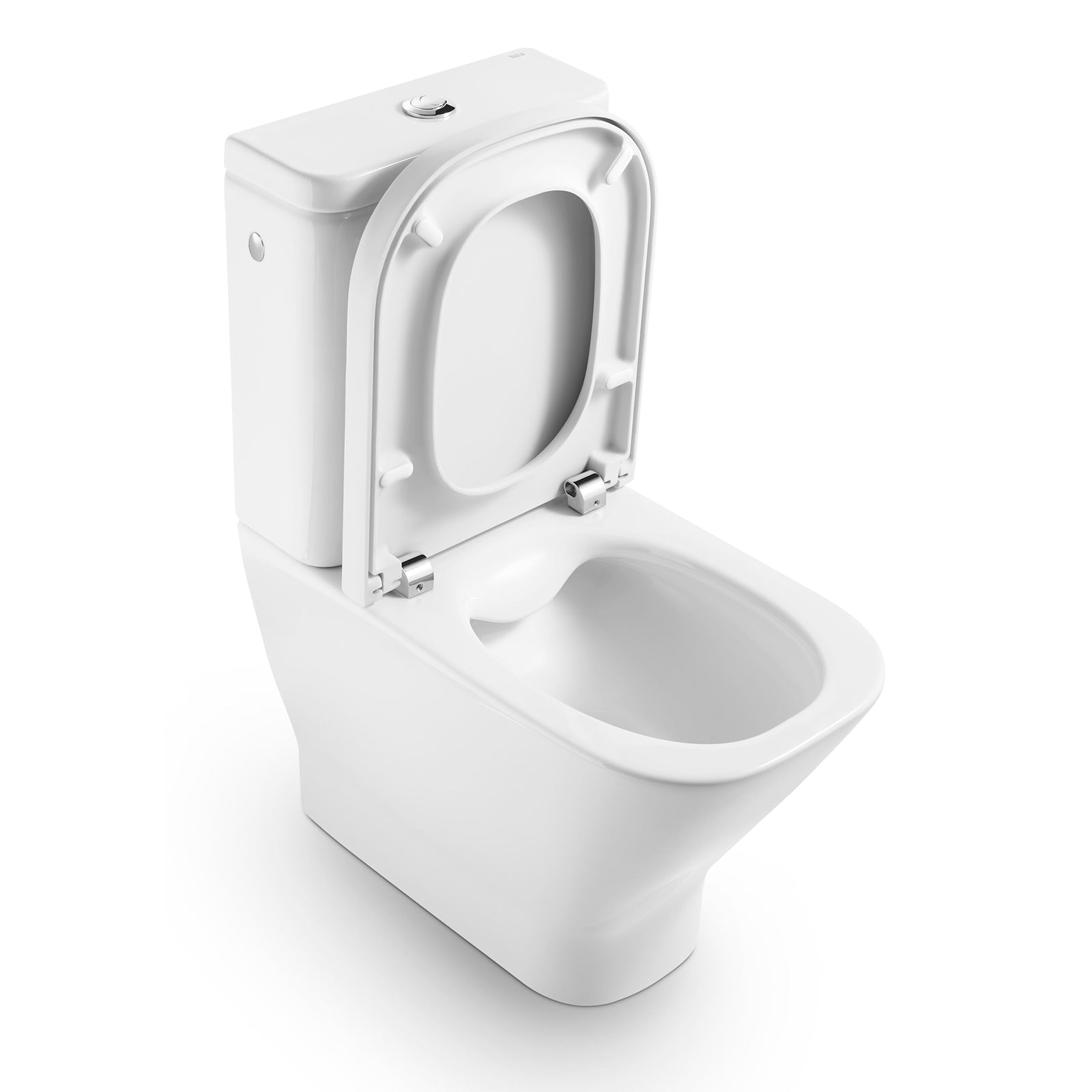 Roca The Gap Square Rimless Closed Back Close Coupled Pan