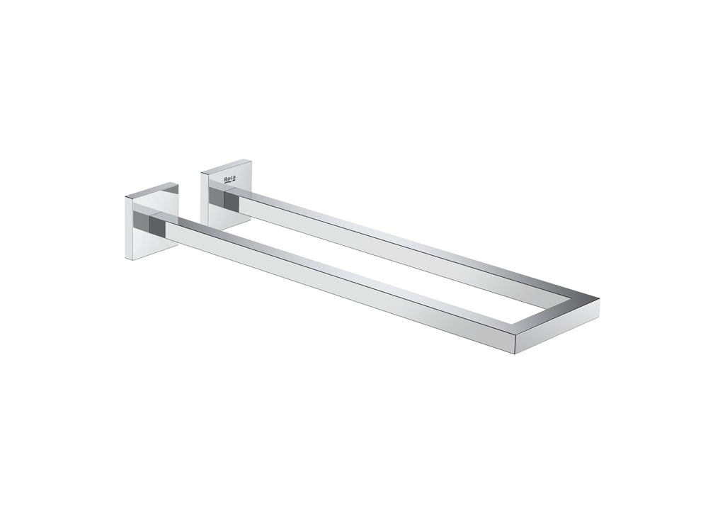 Roca Hotels Square 400mm Double Towel Rail