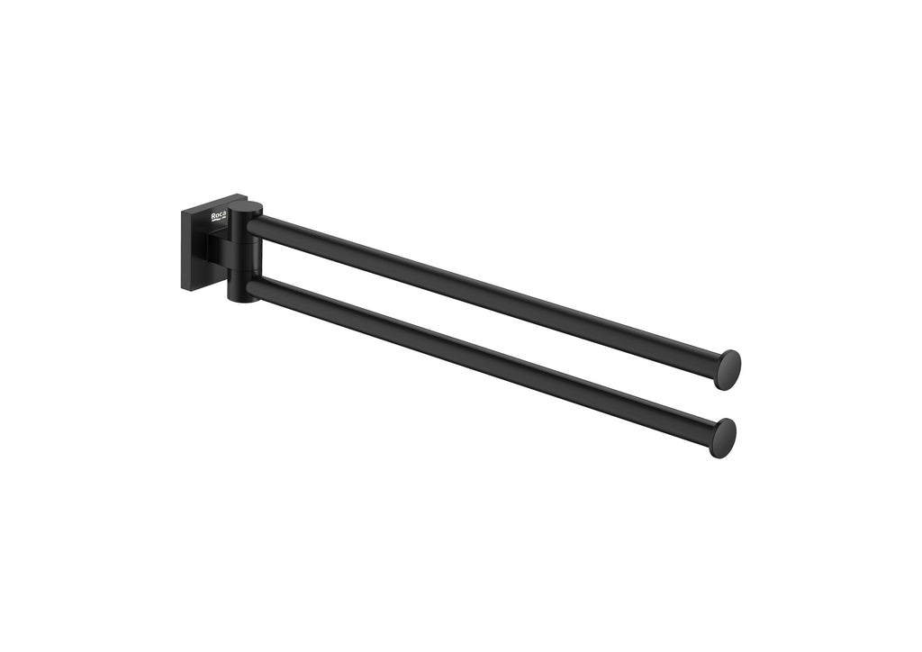 Roca Hotels Square Double Swivel Towel Rail