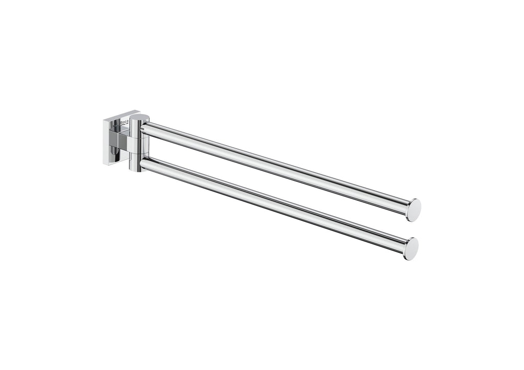 Roca Hotels Square Double Swivel Towel Rail