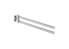 Roca Hotels Square Double Swivel Towel Rail