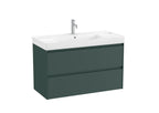 Roca Ona Unik 1000mm Two-Drawer Basin Vanity Unit – 5 Colour Options