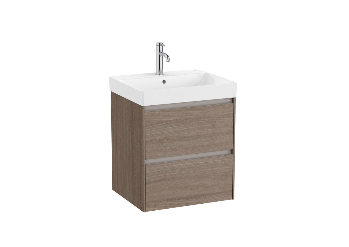 Roca Ona Unik 550mm Two Drawer Vanity Unit & Basin – 5 Colour Options