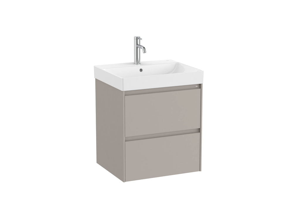 Roca Ona Unik 550mm Two Drawer Vanity Unit & Basin – 5 Colour Options