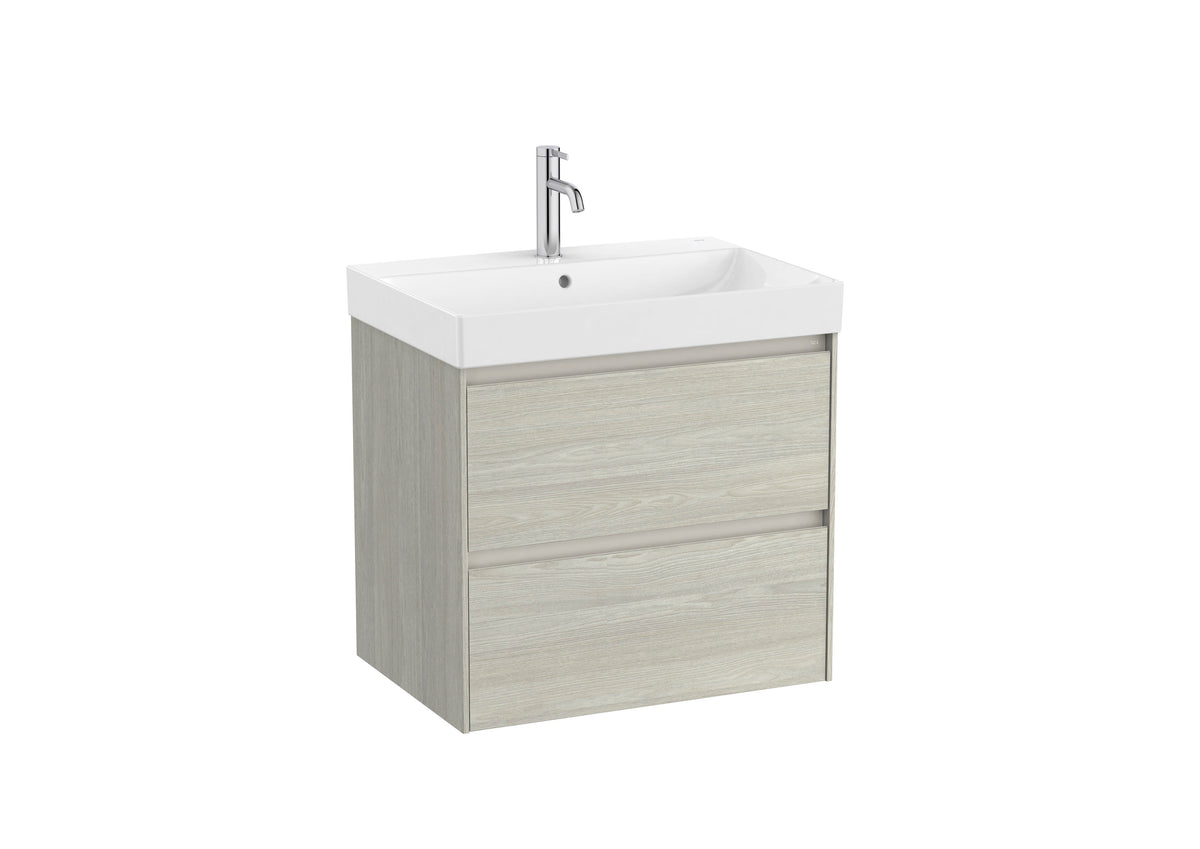 Roca Ona Unik 600mm Two Drawer Vanity Unit & Basin – 5 Colour Options