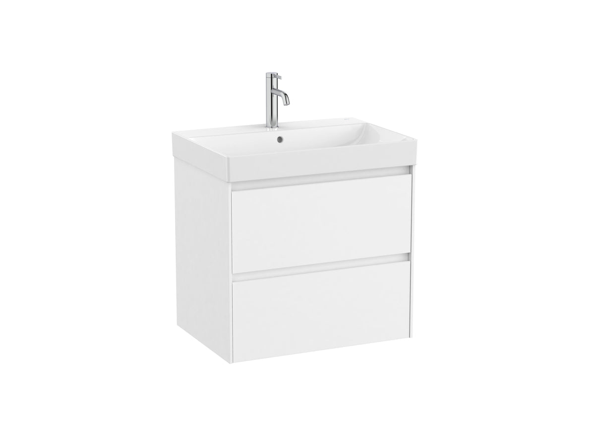 Roca Ona Unik 600mm Two Drawer Vanity Unit & Basin – 5 Colour Options