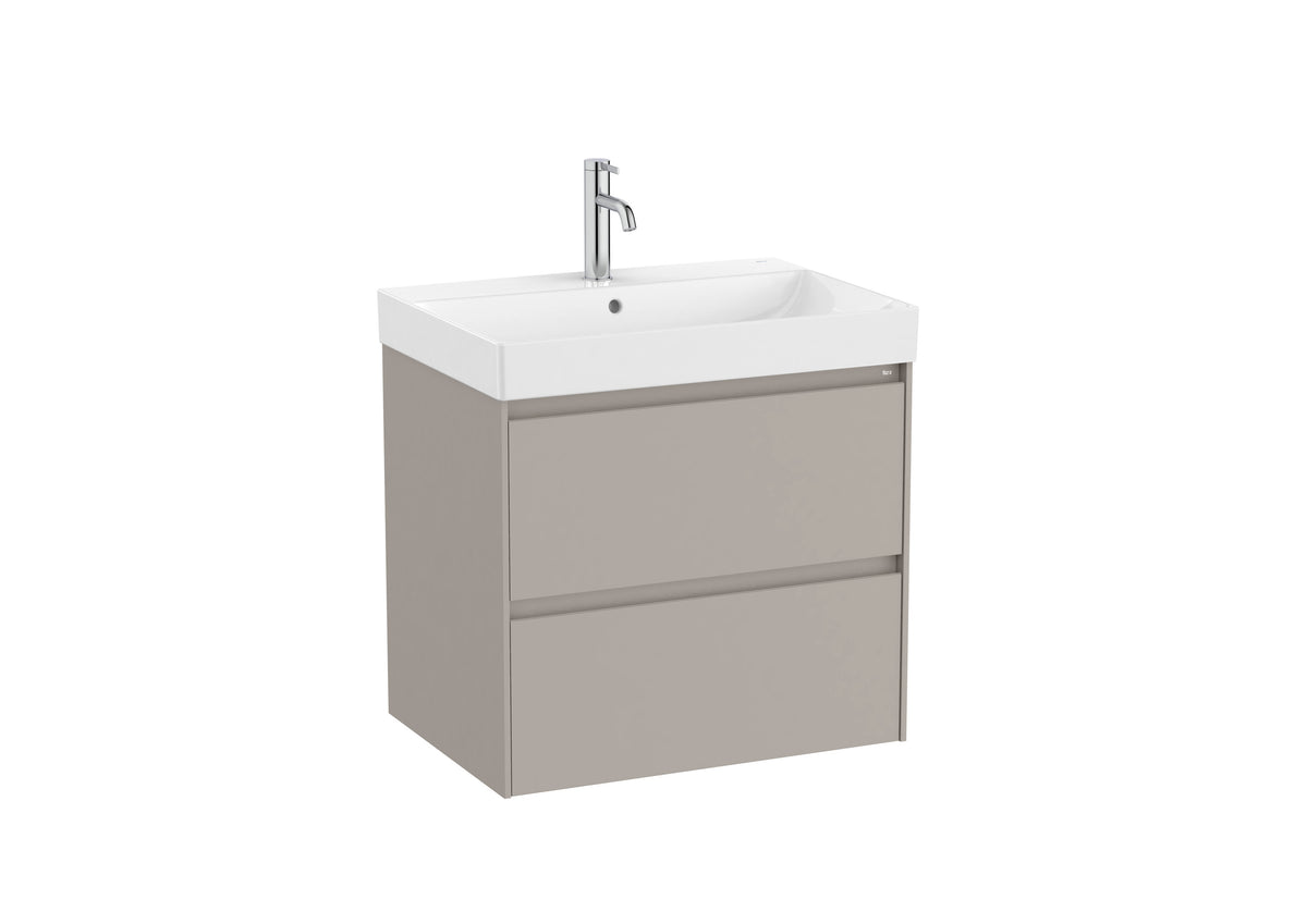 Roca Ona Unik 600mm Two Drawer Vanity Unit & Basin – 5 Colour Options