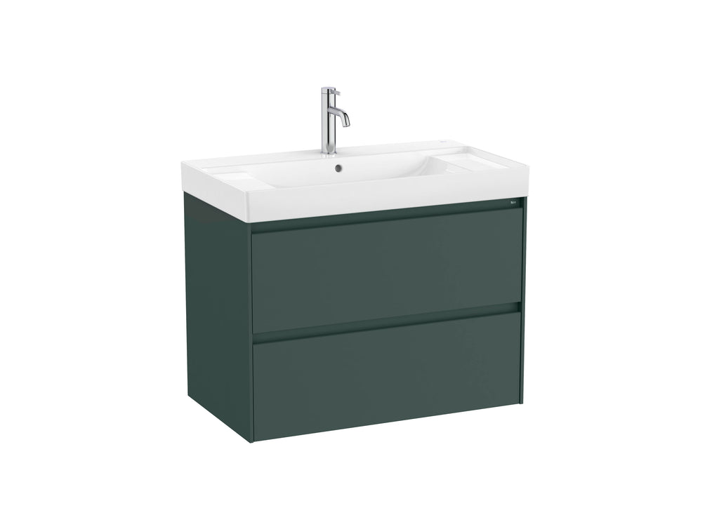 Roca Ona Unik 800mm Two-Drawer Basin Vanity Unit – 5 Colour Options