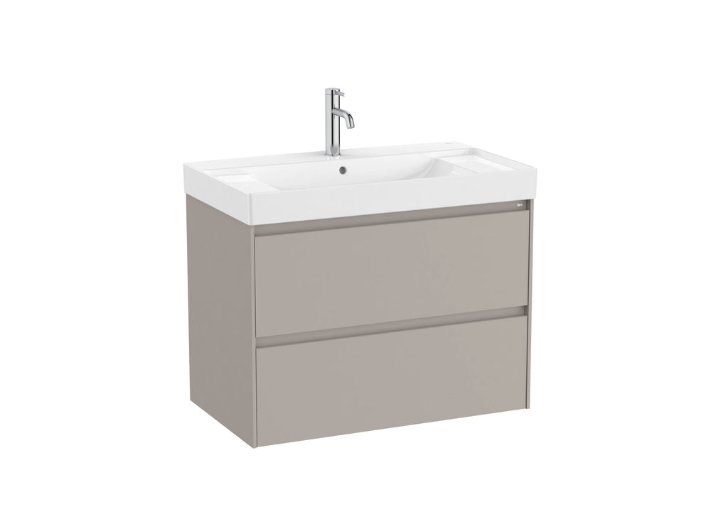 Roca Ona Unik 800mm Two-Drawer Basin Vanity Unit – 5 Colour Options