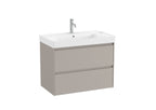 Roca Ona Unik 800mm Two-Drawer Basin Vanity Unit – 5 Colour Options