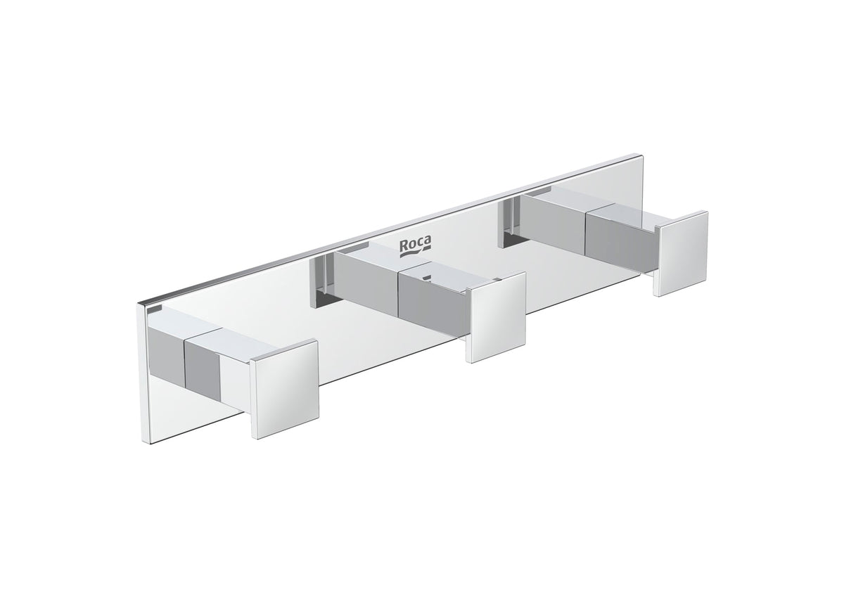 Roca Hotels Square Triple Robe Hook