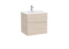 Roca Victoria-N 600mm 2 Drawer Wall-Hung Vanity Unit with Basin