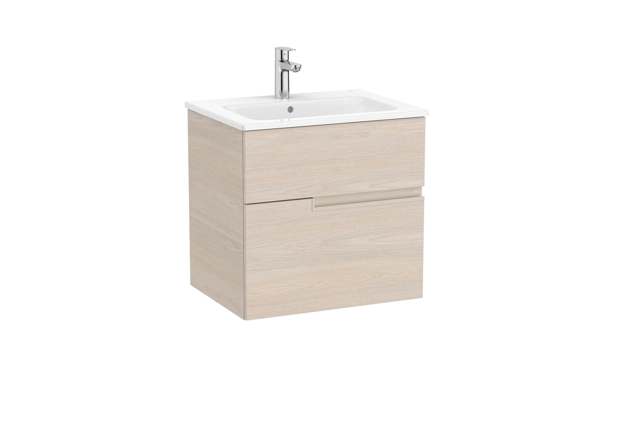 Roca Victoria-N 600mm 2 Drawer Wall-Hung Vanity Unit with Basin