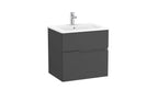 Roca Victoria-N 600mm 2 Drawer Wall-Hung Vanity Unit with Basin