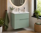 Roca Victoria-N 600mm 2 Drawer Wall-Hung Vanity Unit with Basin