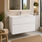 Roca Victoria-N 800mm 2 Drawer Wall-Hung Vanity Unit with Basin