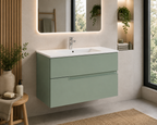 Roca Victoria-N 800mm 2 Drawer Wall-Hung Vanity Unit with Basin