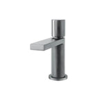 Roma Matt Grey Mini Monobloc Basin Tap with Waste