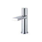 Roma Chrome Mini Monobloc Basin Tap with Waste