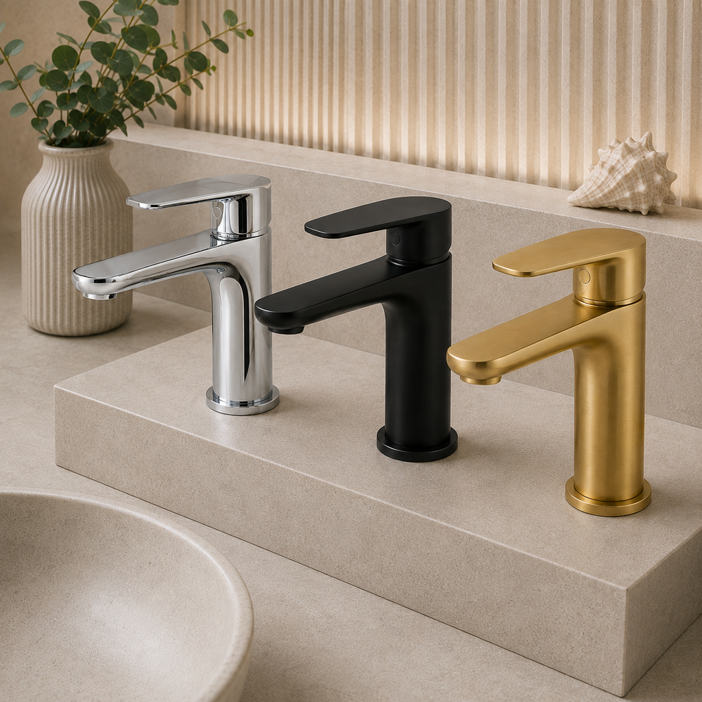 Rusthall Mono Basin Mixer with Slotted Click-Clack Waste