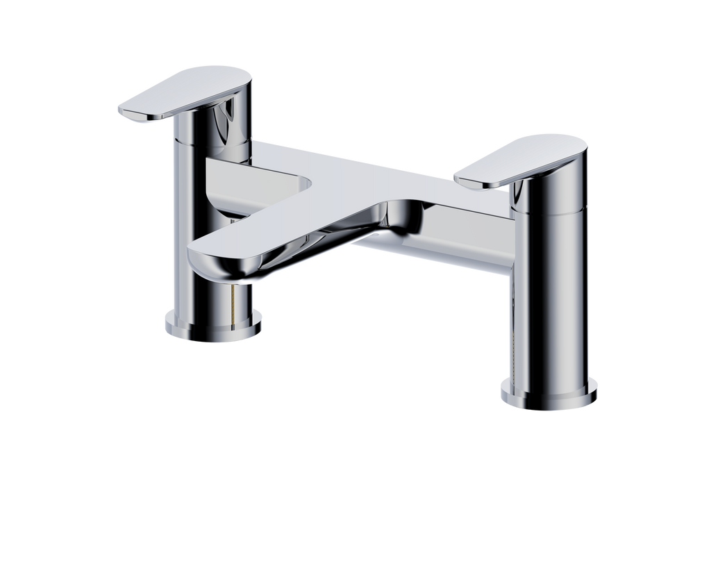 Rusthall Deck Mounted Bath Filler – Chrome, Matt Black or Matt Brushed Brass