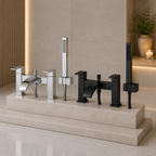 Salomon Bath Shower Mixer Tap – Chrome or Matt Black