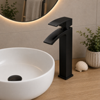 Salomon Tall Basin Mixer Tap – Chrome or Matt Black