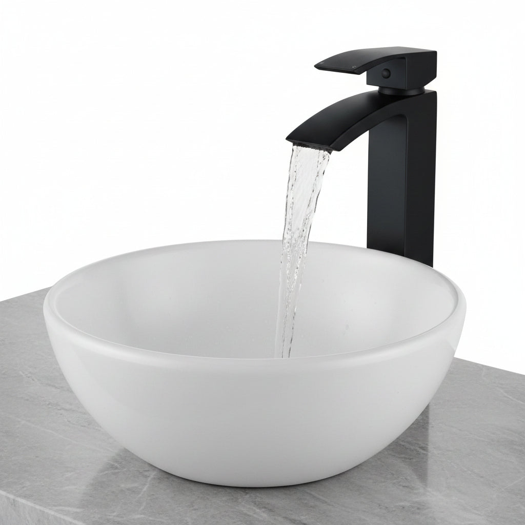 Salomon Tall Basin Mixer Tap – Chrome or Matt Black