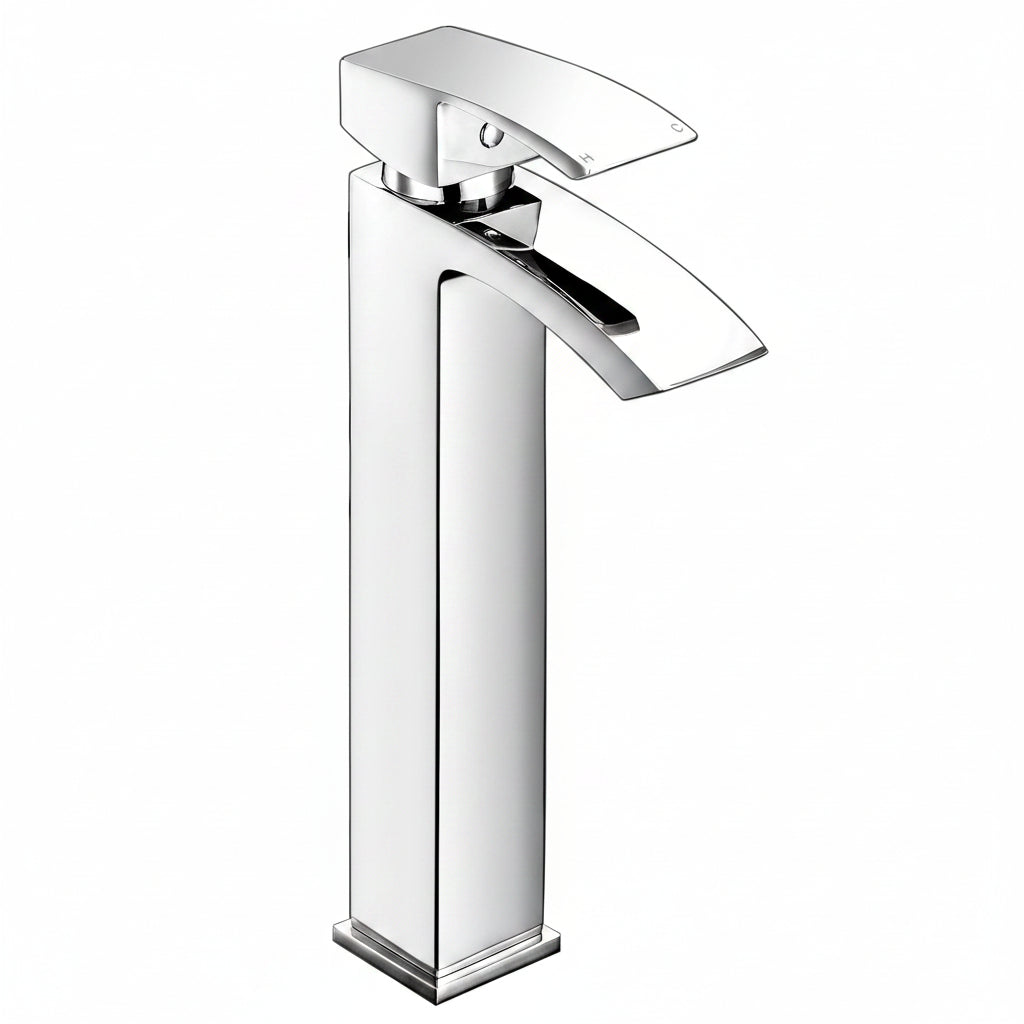 Salomon Tall Basin Mixer Tap – Chrome or Matt Black