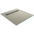 Ascent Linear Drain Wetroom Tray - 1200 x 800mm