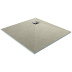 Ascent Square Drain Wetroom Tray - 800 x 800mm
