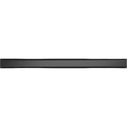 Ascent Slim Black Linear Drain - 1200mm