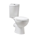 Solo Close Coupled Corner Pan and Soft Close Seat
